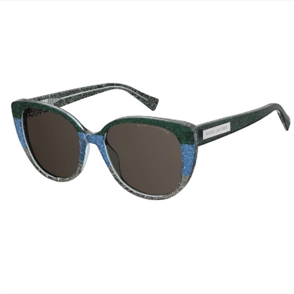 Marc Jacobs Cat Eye Sunglasses 421/S Black Lenses Color Block